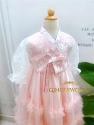 Đầm Hanbok Cho Bé HQ1028 Ginger World