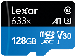 Thẻ nhớ Micro SDXC Lexar 633X 128GB