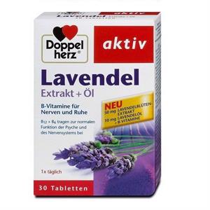 Viên uống bổ thần kinh Lavendel Dopellher của Đức - cho giấc ngủ ngon 