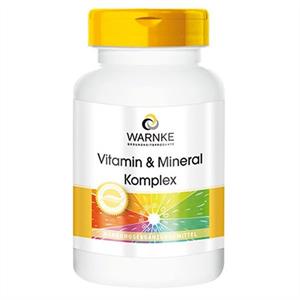 Viên uống bổ sung 18 Vitamin và khoáng chất Warnke - 100 viên