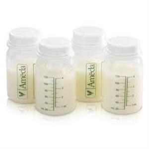 Bình trữ sữa Ameda 120ml (4 bình)