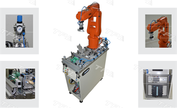 Mô hình đào tạo robot lắp ráp sản phẩm tự động (Ro)/ Model of automated robot assembly training products (Ro)