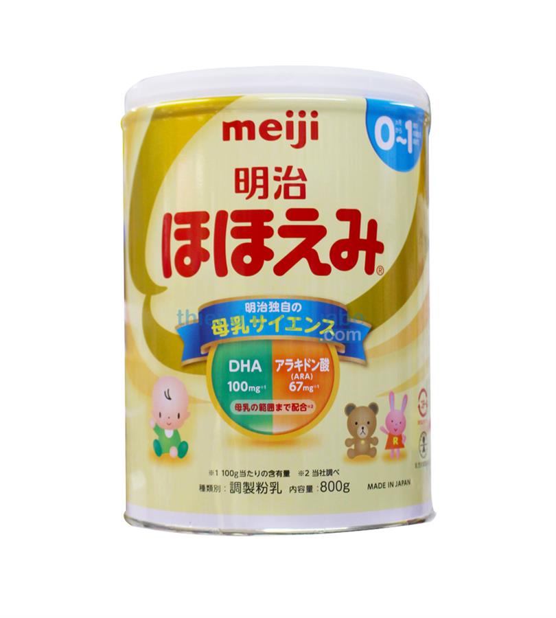 Sữa Meiji Nhật số 0_hộp 800g - MM01