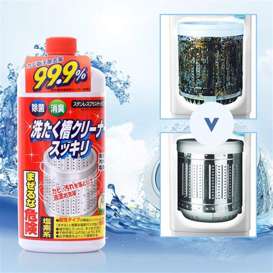 Tẩy lồng máy giặt Rocket Nhật Bản-  sạch đến 99.9% 