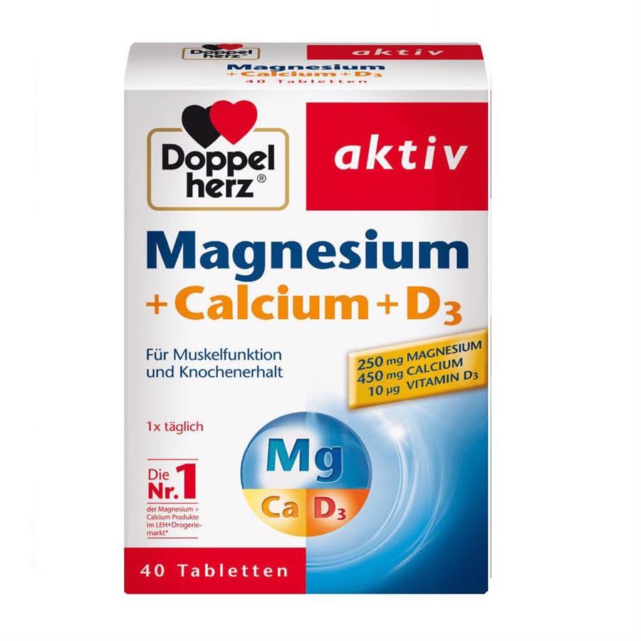 Viên uống Magnesium Calcium D3 Dopellherz
