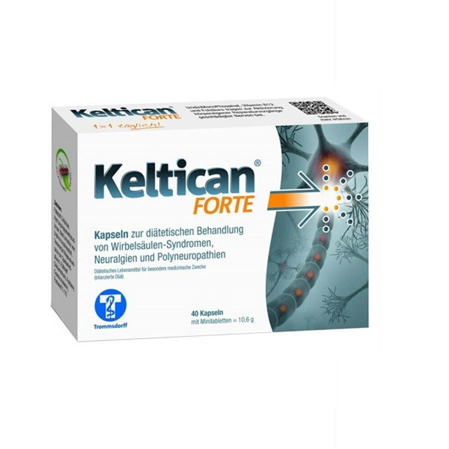  Viên uống hỗ trợ điều trị thoát vị đĩa đệm, thoái hóa cột sống Keltican Forte