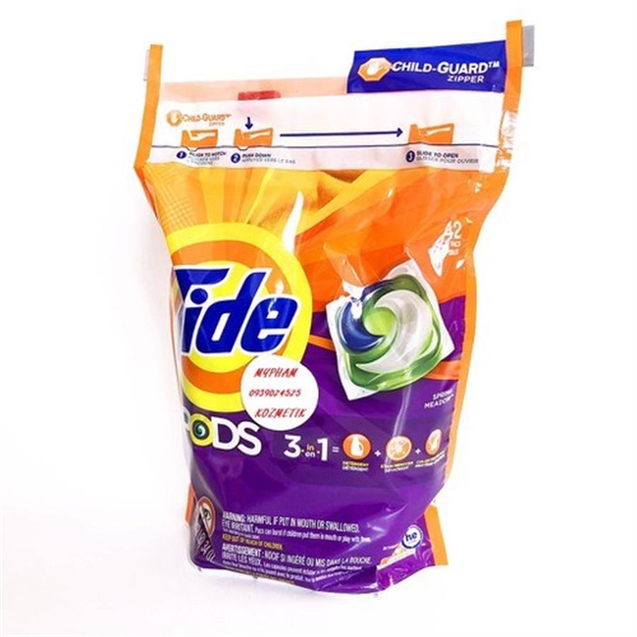 Viên giặt Tide Proctor & Gamble Mỹ - Pods 3 in 1 42 viên