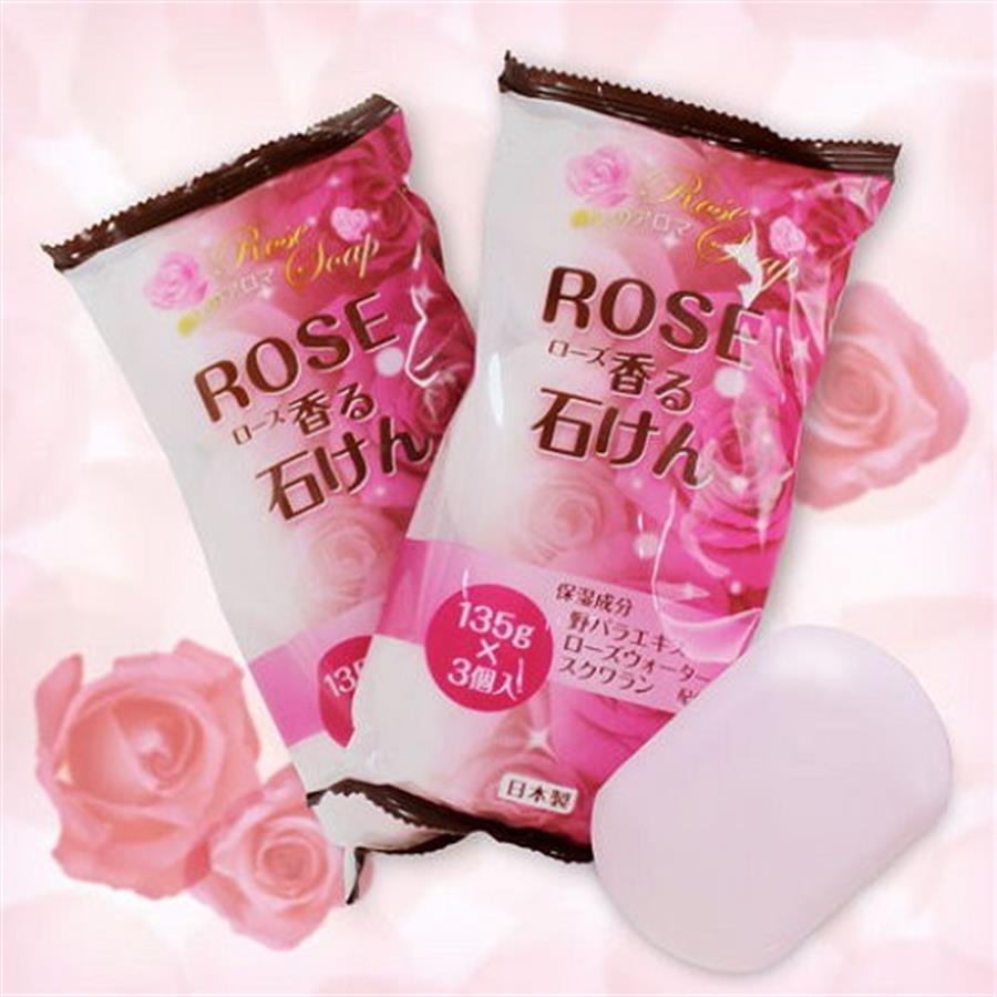 Set xà phòng Rose Soap ( 3 bánh)