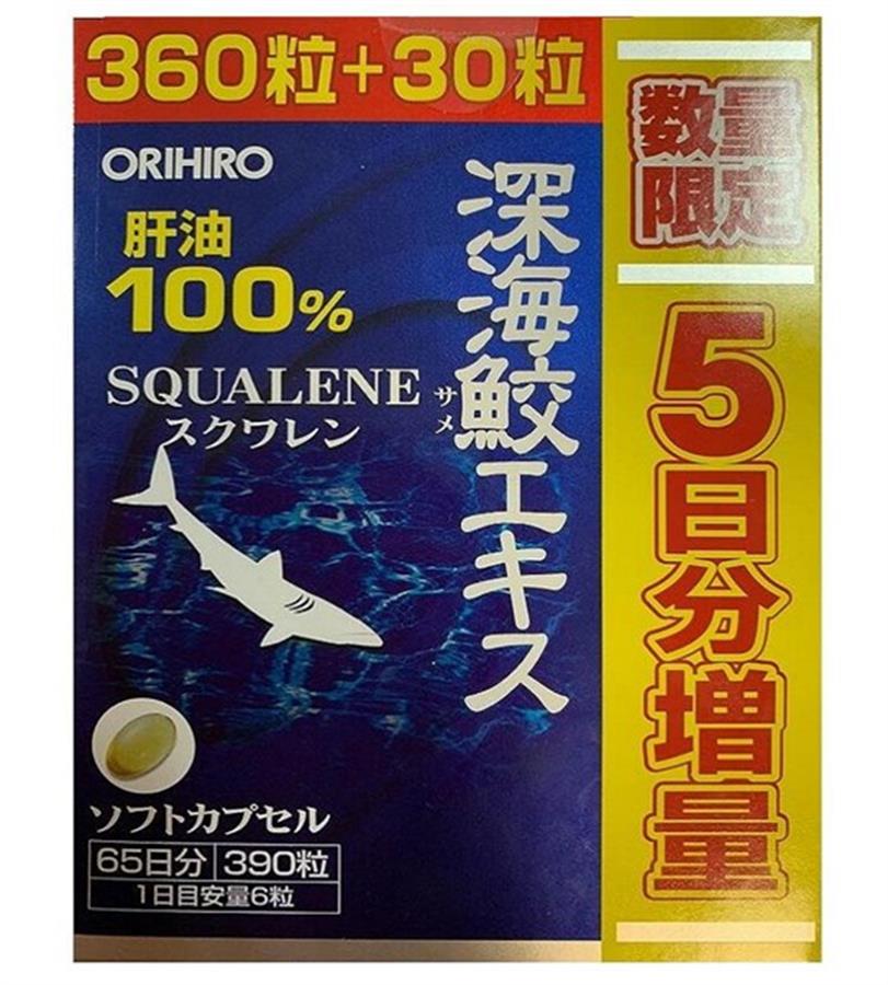 Sụn vi cá mập Squalene Orihiro Nhật Bản - 390 viên