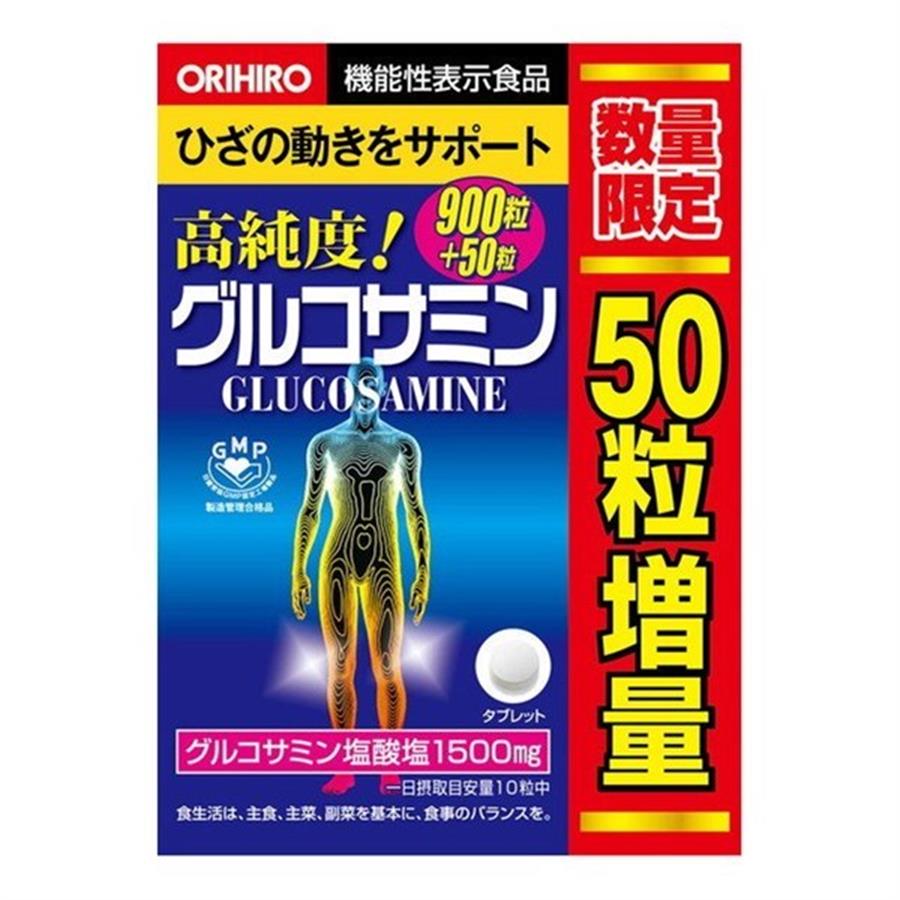 Viên uống Glucosamine 1500MG Orihiro Japan hộp 900v+50V