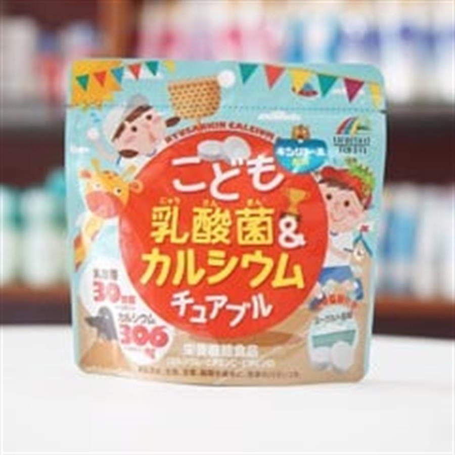 Kẹo bổ sung canxi vị sữa chua Unimart Riken cho trẻ em - 90v