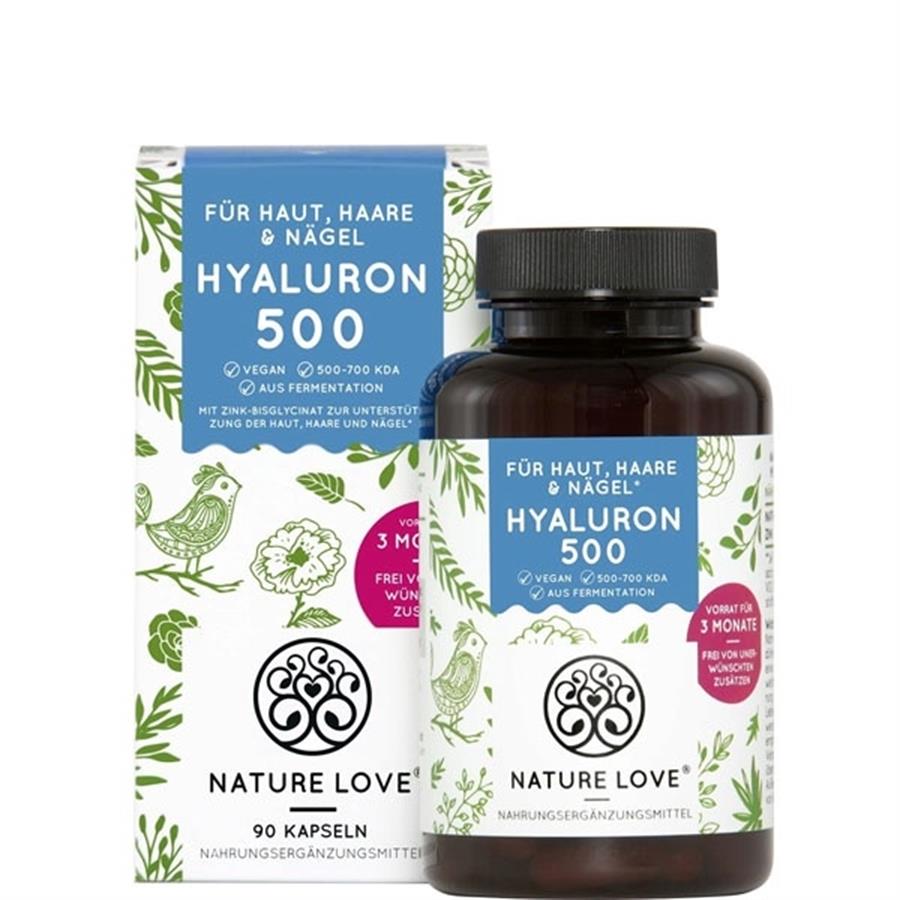Viên uống Nature Love Hyaluron + Zink giữ ẩm da