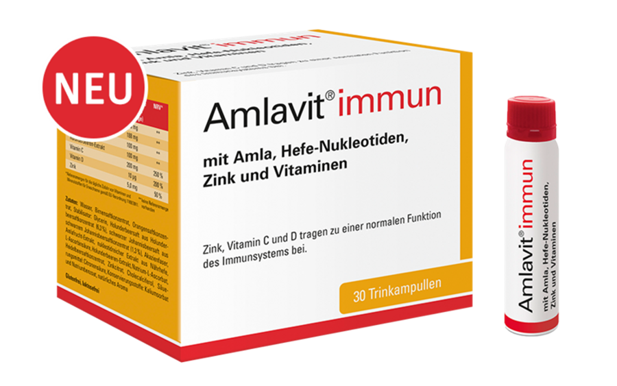 Tăng cường hệ thống miễn dịch Quiris Amlavit Immun  (30 ống)