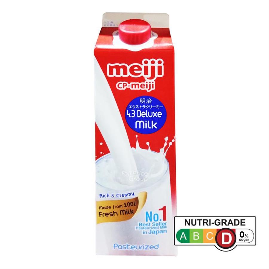 Sữa tươi thanh trùng cao cấp Meiji - 4.3% (4.3 Deluxe Milk) -  946ml