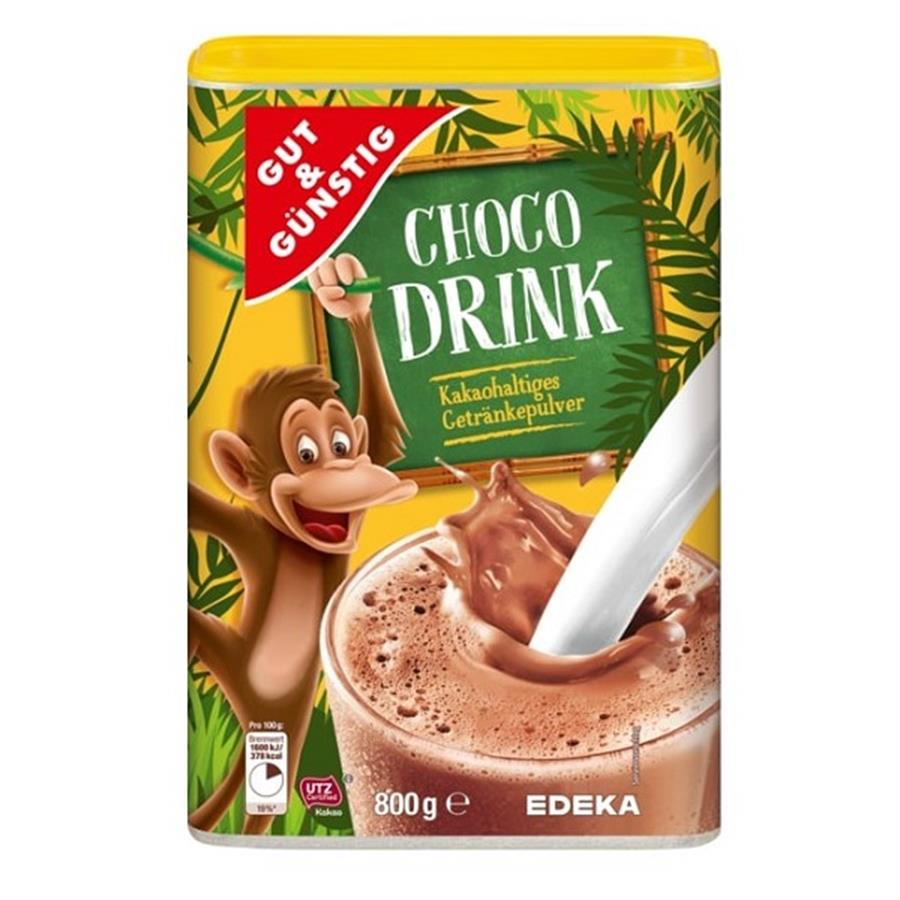 Bột Cacao Choco Drink uống liền 800g - hàng Đức nội địa