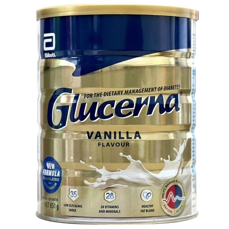 Sữa tiểu đường Glucerna Úc 850g