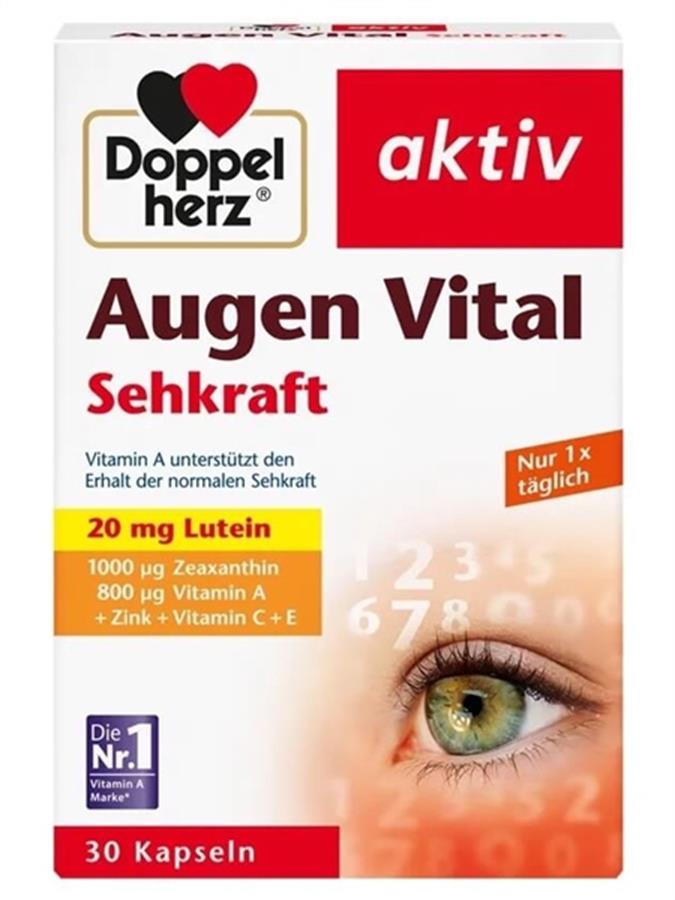 Thuốc bổ mắt Augen Vital Doppelherz - hộp 30v